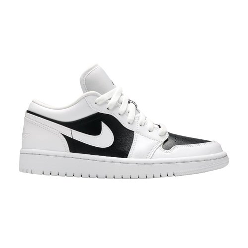Air Jordan 1 Low - White/White/Black - DC0774-100