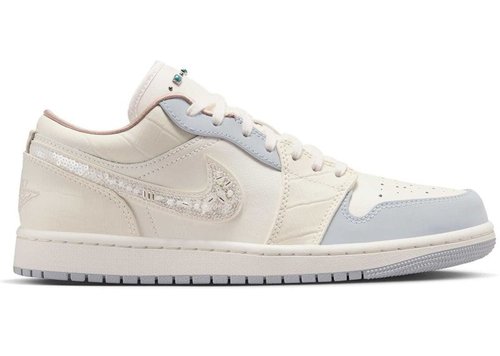 Air Jordan 1 Low ' | Cream | Size 7.5 - Sail/Off Noir/Soft Pearl - IH7323-100