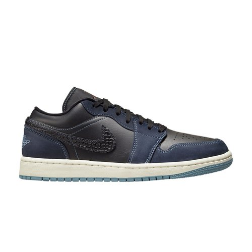 Air Jordan 1 Low SE - Black/Dark Obsidian - FJ5478-010