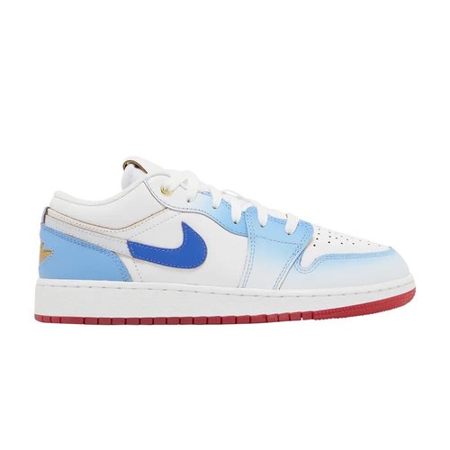 Air Jordan 1 Low SE - White/White/University Blue/Game Royal - FN8895-141