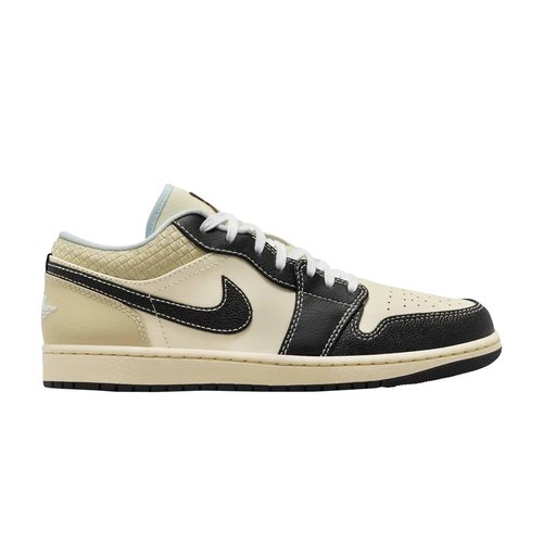 Air Jordan 1 Low SE - Coconut Milk/Black Muslin/Team Gold - HQ3437-101