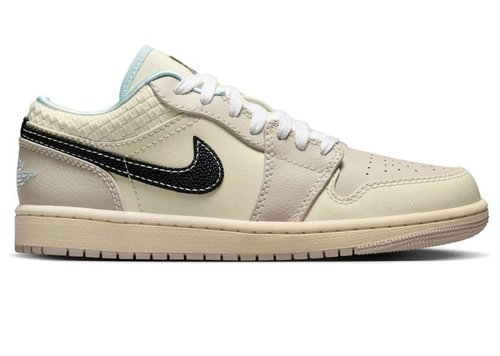 Air Jordan 1 Low SE | Cream | Size 4.5 - Sanddrift/Black/Muslin - HQ3440-101