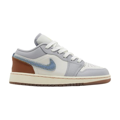 Air Jordan 1 Low SE - Phantom/Coconut Milk/Amber Brown/Light Armory Blue - FZ5046-041
