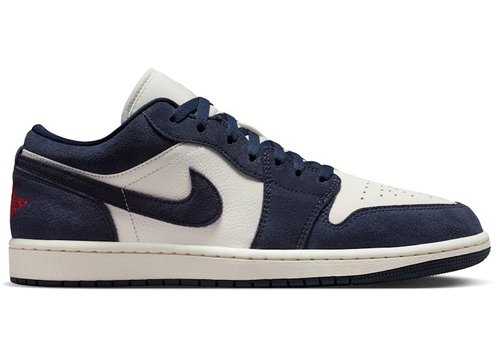 Air Jordan 1 Low SE - Obsidian/University Gold/Chile Red - IO7448-400