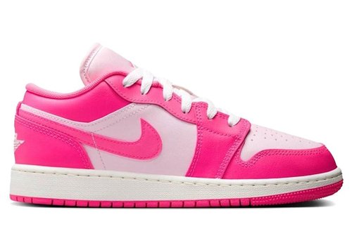 Air Jordan 1 Low - Pink Foam/Summit White/Hyper Pink - 553560-661