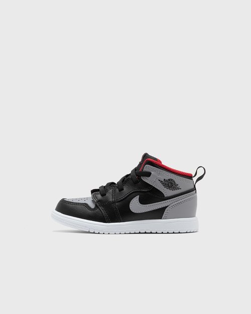 Air Jordan 1 Mid ALT Cement Grey - Black/Fire Red/White - DR9744-006