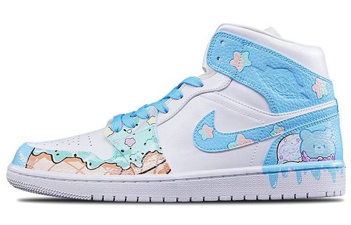 Air Jordan 1 Mid Custom - Custom Shoes - 596420