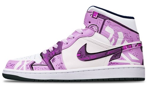 Air Jordan 1 Mid - Custom Shoes - 616305