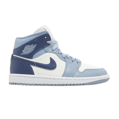 Air Jordan 1 Mid - Sail/Blue Grey/White/Diffused Blue - BQ6472-140