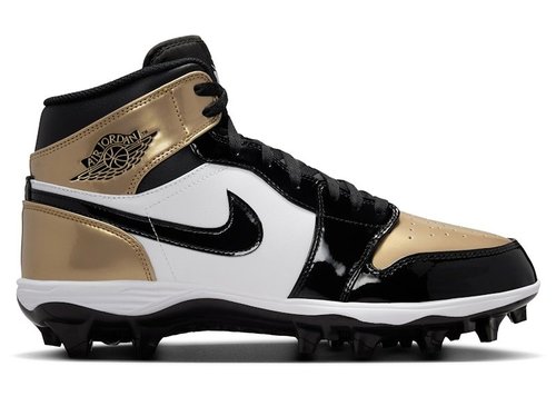 Air Jordan 1 Mid - Metallic Gold/White/Black - FJ6805-701