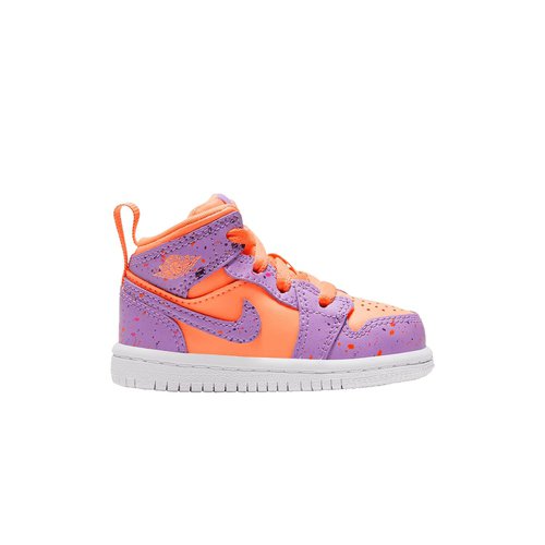Air Jordan 1 Mid SE - Orange Pulse/Atomic Violet/Laser Crimson/Voltage Purple/White - AV5172-800
