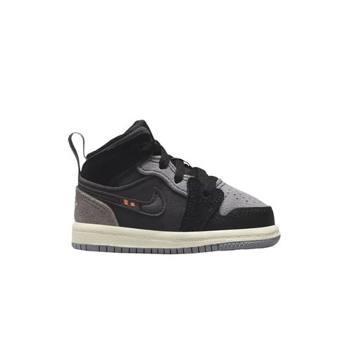 Air Jordan 1 Mid SE Craft - Black/Light Graphite/Sail/Cement Grey - DV0437-001