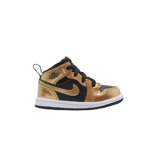 Air Jordan 1 Mid SE - Black/White/Metallic Gold - DR6969-071
