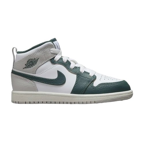 Air Jordan 1 Mid SE - White/Sail/Neutral Grey/Oxidized Green - FQ8087-103