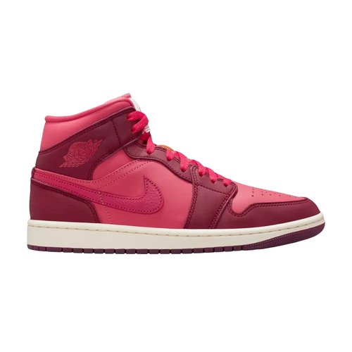 Air Jordan 1 Mid SE - Team Red/Pueblo Red/Pale Ivory/Sierra Red - IB7018-600