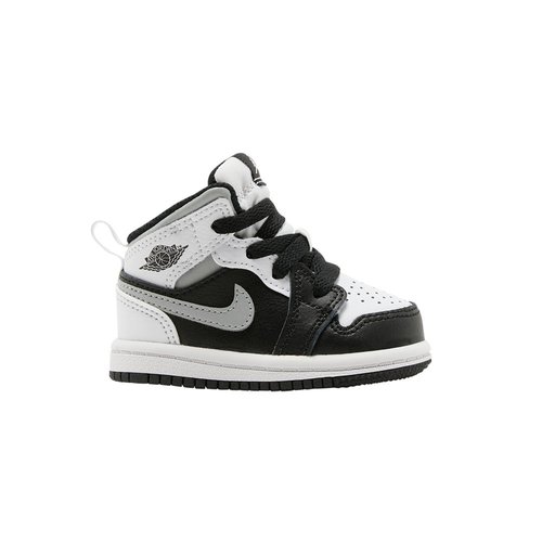 Air Jordan 1 Mid - Black/Light Smoke Grey/White - 640735-073