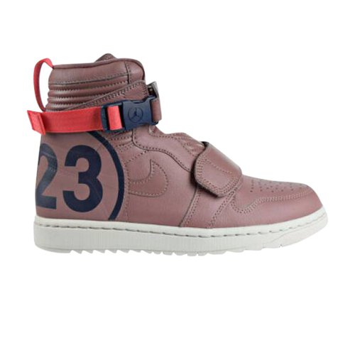 Air Jordan 1 Moto - Smokey Mauve/Ember Glow-Light Bone-Obsidian - AT3146-204