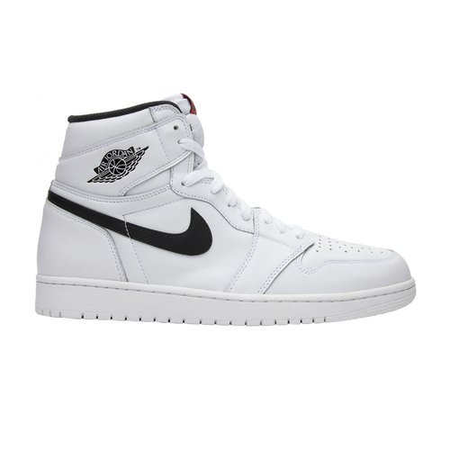 Air Jordan 1 Retro High OG Premium - White/Black-White - 555088-102