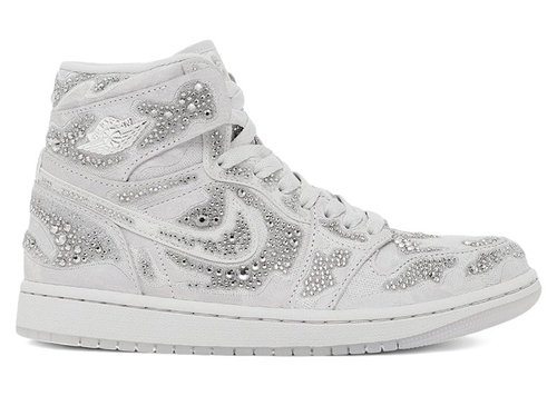 Swarovski x Air Jordan 1 High OG - Vast Grey/Photon Dust/Vast Grey - HF6248-002