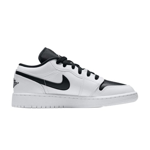 air jordan 1 retro low white black