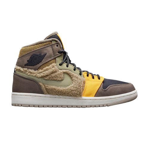 Air Jordan 1 Retro - Beach/Black Ridgerock-Natural Olive - AV3724-200