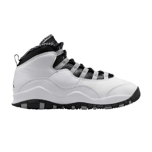 Air Jordan 10 Retro 2025 - White/Light Steel Grey/Dark Powder Blue/Black - IB7359-104