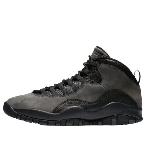 Air Jordan 10 Retro 2025 - Charred Grey/Black/True Red - HJ6779-001