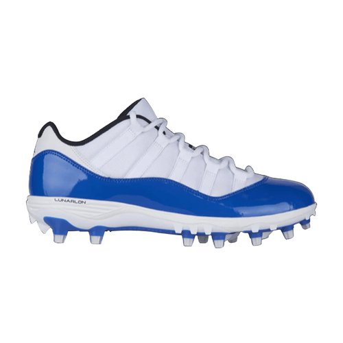 Air Jordan 11 Low - White/Game Royal - AO1560-107