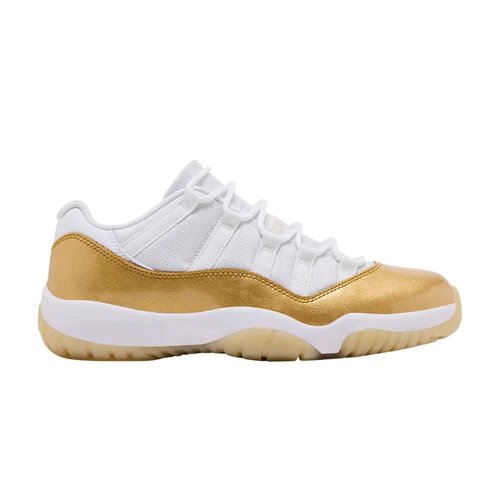 Air Jordan 11 Low - White/Team Gold/Metallic Gold - AH7860-102