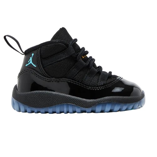 Air Jordan 11 Retro 2025 - Black/Black/Varsity Maize/Gamma Blue - 378040-047