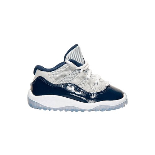 Air Jordan 11 Retro Low - Grey Mist/White-Midnight Navy - 505836-007