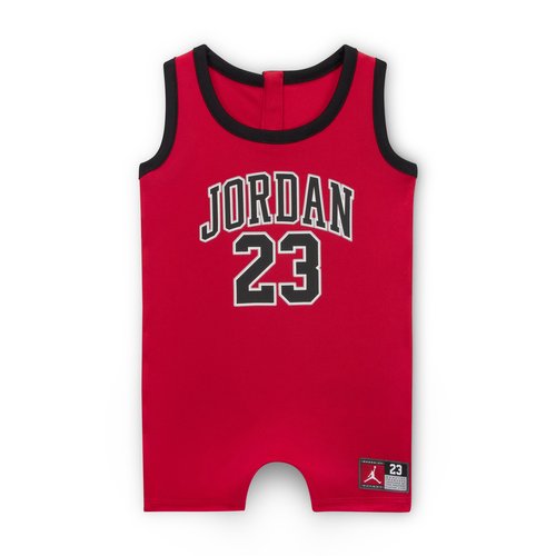 Air Jordan Jumpman 23 Jersey Romper - Gym Red - 65D691-R78