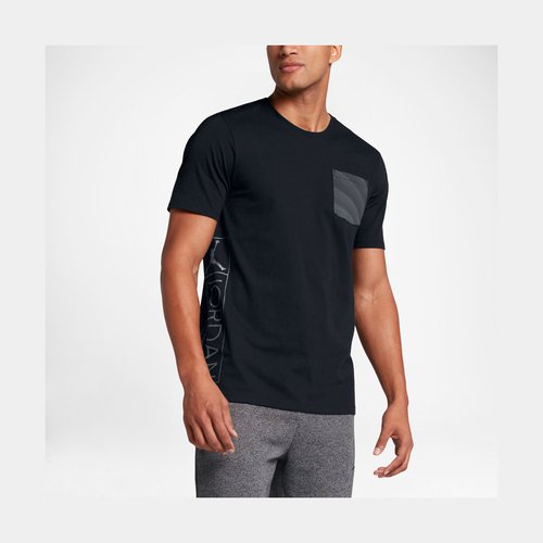 Air Jordan 12 Pocketed T-Shirt - Black - 801587-010