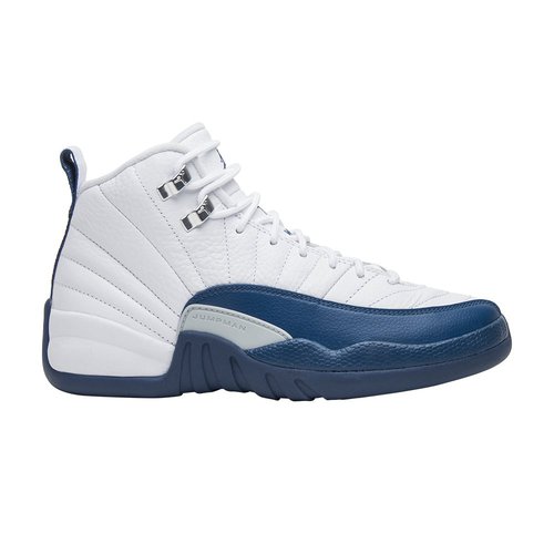 Air Jordan 12 Retro 2016 - White/French Bl-Mtllc Slvr Vrst - 153265-113