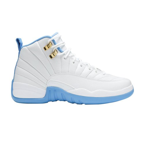 Air Jordan 12 Retro GG | | Size 4.5 - White/Metallic Gold-University Blue - 510815-127