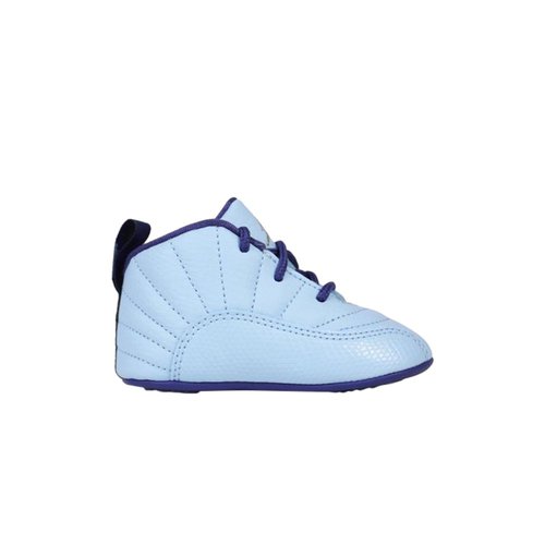 Air Jordan 12 Retro Gift Pack CB - Blue Cap/Metallic Silver-Dark Purple - 378139-418