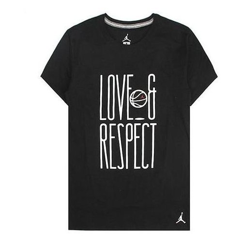 Air Jordan 13 Peach and Love T-Shirt - Black - AQ4891-010