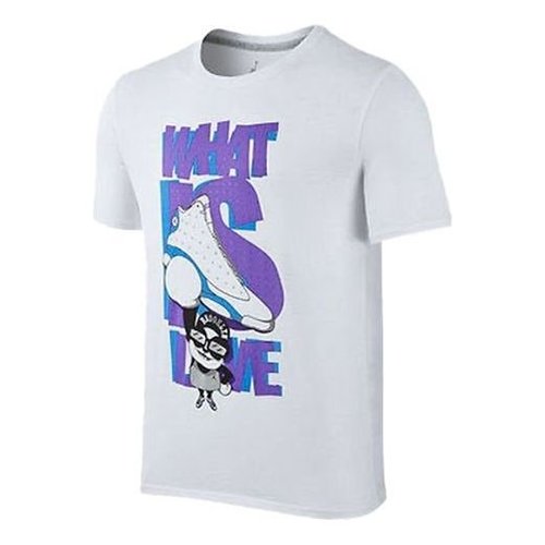 Air Jordan 13 Rerto T-Shirt - White - 848897-100