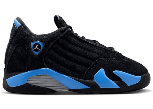 Air Jordan 14 Retro 2026 - Black/University Blue/Metallic Silver/White - 312092-007