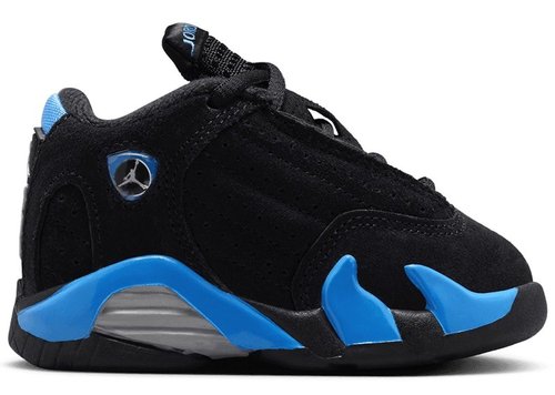 Air Jordan 14 Retro 2026 - Black/University Blue/Metallic Silver/White - 312093-007