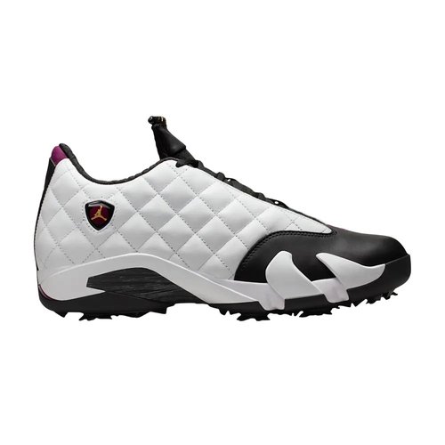 Air Jordan 14 Retro Golf - White/Black/Bordeaux - IB1828-100