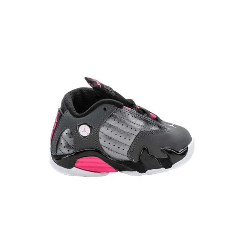 Air Jordan 14 Retro - Metallic Dark Grey/Hyper Pink/Black/White - 654971-028