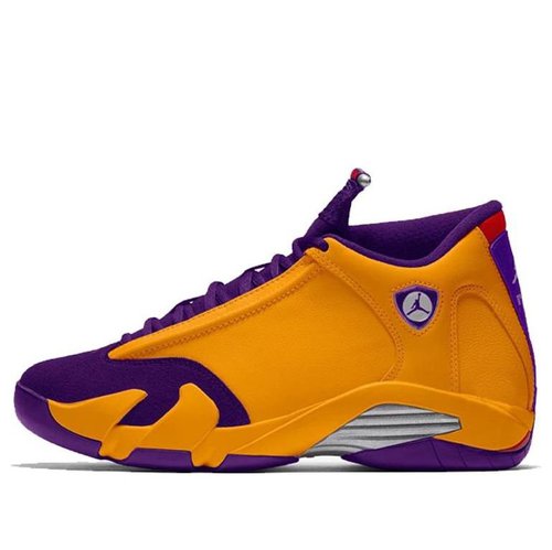 Air Jordan 14 Retro - University Gold/Court Purple/Varsity Red/Royal - 487471-700