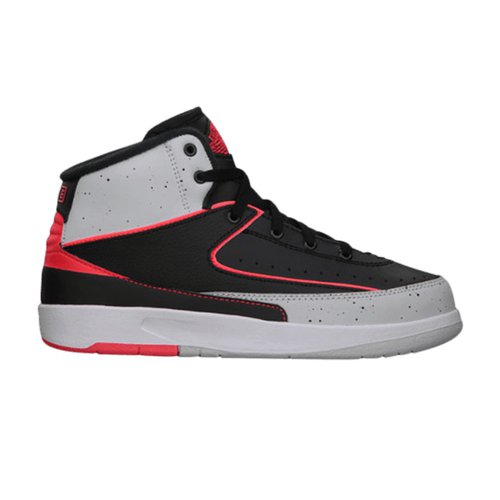 Air Jordan 2 Retro BP - Black/Infrared 23-Pr Pltnm-Wht - 395719-023