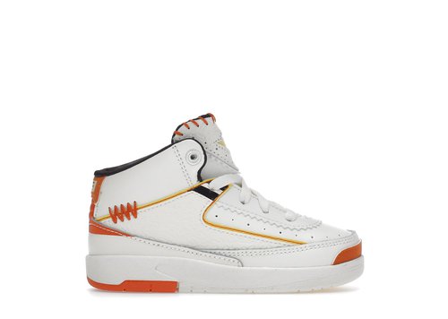 Air Jordan 2 Retro Maison Chateau Rouge - Sail/Citron/Pulse Orange