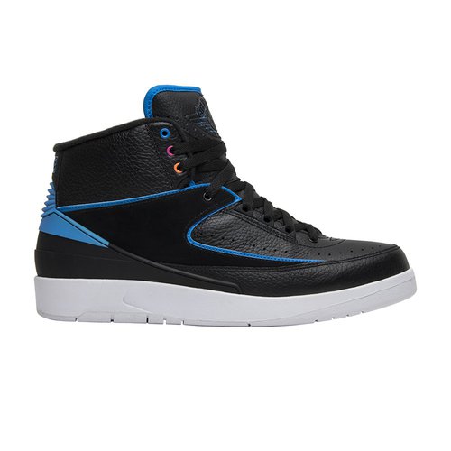 Air Jordan 2 Retro - Black/Fire Pink-Photo Blue-Atomic Orange - 834274-014