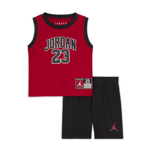 Air Jordan 12-24M 23 Jersey 2-Piece Set - Black - 65C919-023