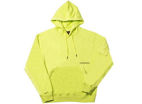 Air Jordan 23 Engineered Fleece Pullover Hoodie - Light Lemon Twist/Medium Olive - DA7178-745