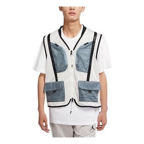 Air Jordan 23 Engineered Utility Cargo Vest - White - DM1387-030