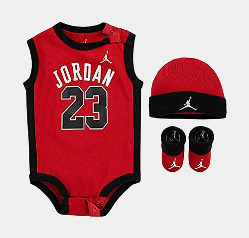 Air Jordan 23 Jersey 3 Piece Set Set - Red - MJ0208-R78